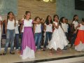 Estudantes do Coparb participam de culto sobre a Páscoa