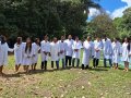 Pr. Givaldo de Lima batiza 20 novos membros da Assembleia de Deus em Utinga Leão