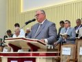 Rev. José Orisvaldo Nunes de Lima ministra na EBO em Oeiras, no Piauí