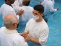 Grande batismo contempla 90 novos membros da AD em São Miguel dos Campos