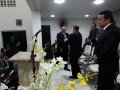 Pastor-presidente parabeniza o pastor José Carlos Vicente pelos seus 60 anos