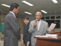 Após palestra, Josué Brandão recebe homenagem do Pr. José Neco