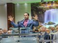 Pr. Moisés Leopoldino ministra no culto de doutrina do templo-sede