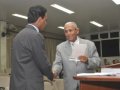Após palestra, Josué Brandão recebe homenagem do Pr. José Neco