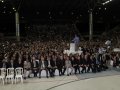 Milhares de evangélicos lotam o Ginásio do Sesi para assistir ao encerramento da Convenção Estadual