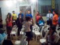 Família conta vitória em culto na subcongregação de Bom Parto