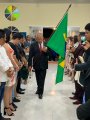 Rev. José Orisvaldo Nunes de Lima inaugura a nova igreja sede de Minador do Negrão