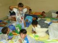 Estudantes participam da festa do pijama no Colégio da Assembleia de Deus