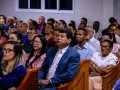 Pr. Laércio Rodrigues ministra na Santa Ceia de outubro na igreja sede