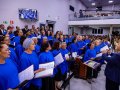 Pr. Laércio Rodrigues ministra na Santa Ceia de outubro na igreja sede