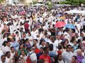 Milhares de pessoas lotam a Praça de Multieventos para batismo do centenário