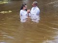Pr. Adriano Carneiro da Silva batiza quatro novos membros da AD no distrito Lagoa Grande