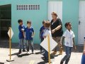 Alunos do Coparb aprendem ações de educação para o trânsito