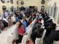Rev. José Orisvaldo Nunes de Lima inaugura a nova igreja sede de Minador do Negrão