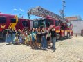 Projeto Quedes promove dia de vivências para crianças com o Corpo de Bombeiros de Alagoas