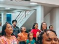 Seis pessoas aceitaram a Jesus primeiro culto da União de Jovens e Adolescentes da AD Moacir Andrade