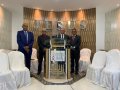 Rev. José Orisvaldo Nunes de Lima inaugura a nova igreja sede de Minador do Negrão
