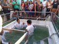 Pr. Israel Santos batiza 31 novos membros da Assembleia de Deus em Minador do Negrão