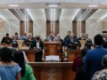 Pr. Cristiano Alves Rosa foi o preletor desta terça-feira na igreja sede