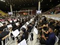 Abertura da Convenção Estadual reúne milhares de evangélicos no Ginásio do Sesi
