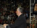 Milhares de evangélicos lotam o Ginásio do Sesi para assistir ao encerramento da Convenção Estadual