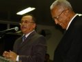 Autoridades parabenizam o pastor José Neco