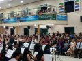 Pr. Carlos Arruda batiza 84 novos membros da AD Paulo Afonso