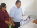 LEAL| Pastor-presidente visita o abrigo da Assembleia de Deus