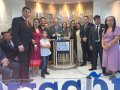 Rev. José Orisvaldo Nunes de Lima inaugura a nova igreja sede de Minador do Negrão