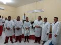 Pr. Ivan Ramos celebra batismo no Núcleo Ressocioalizador da Capital