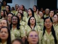 Pr. Jamerson Xavier ministra na Santa Ceia de abril na igreja sede