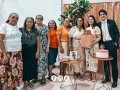 AD Moacir Andrade celebra o aniversário da irmã Polyana Arruda