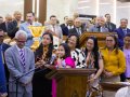 Rev. José Orisvaldo Nunes de Lima ministra sobre a promessa do Espírito Santo