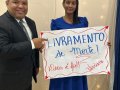 Festividade de novos crentes na AD Gruta Alegre é marcada pela presença de Deus