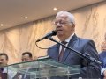 Rev. José Orisvaldo Nunes participa da inauguração do templo sede em Jarbas Oiticica