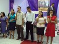 Batismo com Espírito Santo marca festa do 1º ano das visitadoras na Nova Vila