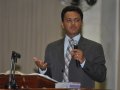 Após palestra, Josué Brandão recebe homenagem do Pr. José Neco