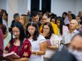 Culto de doutrina reúne centenas de evangélicos na igreja sede