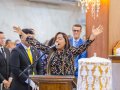 Pr. Carlos Cardozo (SP) ministra na Santa Ceia de outubro na igreja sede