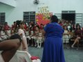 Crianças festejam aniversário do grupo Lírio dos Vales em Luziápolis