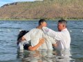 Pr. Israel Santos batiza 48 novos membros da Assembleia de Deus em Traipu