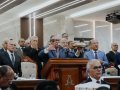 Pr. Roberto dos Santos ministra na Santa Ceia de agosto na igreja sede