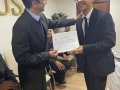 Pr. Robson Souza batiza três novos membros da Assembleia de Deus em Portugal