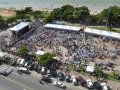 Milhares de pessoas lotam a Praça de Multieventos para batismo do centenário