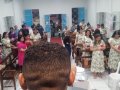Ev. Adriano Oliveira celebra Santa Ceia de abril em Riacho da Jacobina