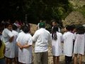 AD em Comayagua batiza nas águas 18 novos crentes