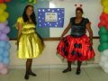 Estudantes participam da festa do pijama no Colégio da Assembleia de Deus