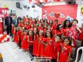 Salvação de almas marca a festividade do departamento infantil e do grupo de gestos na Sub da AD Piabas