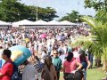 Milhares de pessoas lotam a Praça de Multieventos para batismo do centenário