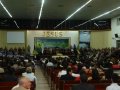 Pastor José Neco prega na abertura da reunião da Umadene